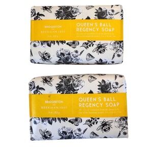 Beekman 1802 Bridgerton Queen's Ball Regency Soap 9 oz‎ Set of 2 Goat Milk Soap